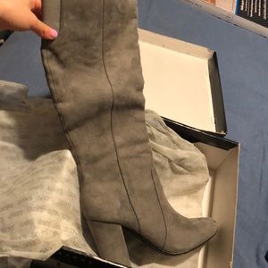 CAMILLE Grey Boots